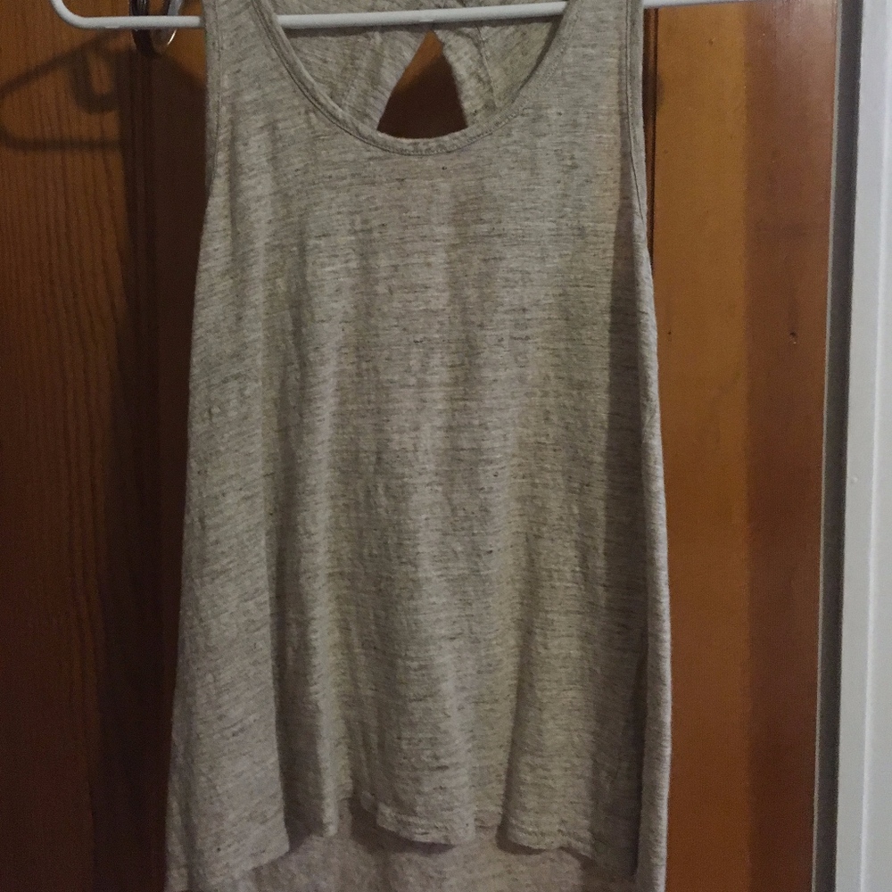Athleta Linen Tank Top